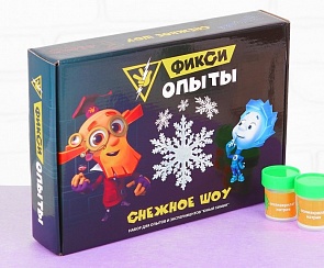 Набор для экспериментов – Снежное шоу. Фиксики-опыты (Висма, 859пл)